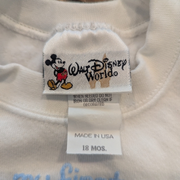 Vintage Mickey Sweatshirt 18m - Picture 5 of 6